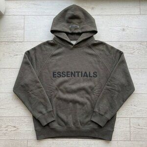 Essential Women Hoodie Size M, Color Brown Coffee